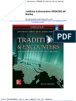 Test Bank For Traditions Encounters Updated AP Edition 6th by Bentley