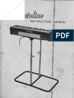 Clavioline Manual