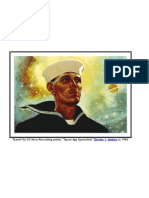 Sketch for US Navy Recruiting Poster