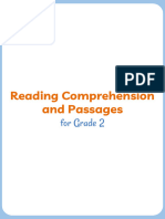 Reading Comprehension Passages For Grade 2 Exercise 23