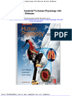 Test Bank For Vanders Human Physiology 15th Edition by Eric Widmaier