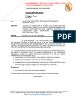 INFORME TECNICO #025-PDC - SIMULACRO SISMO 1ro