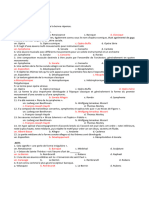 Deuxième Test Périodique À Mapeh, 9e Année