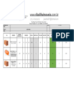 3 - Quantitativo Tijolos