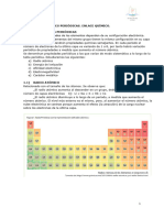 Tema 3. Propiedades Periódicas. Enlace Químico - Fuerzas Intermoleculares.