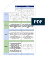 Training Schedule - BP Service (Newbie)