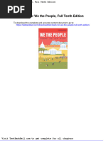 Test Bank For We The People Full Tenth Edition