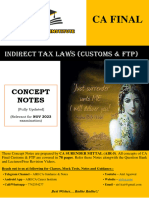 CA Final IDT - Customs & FTP