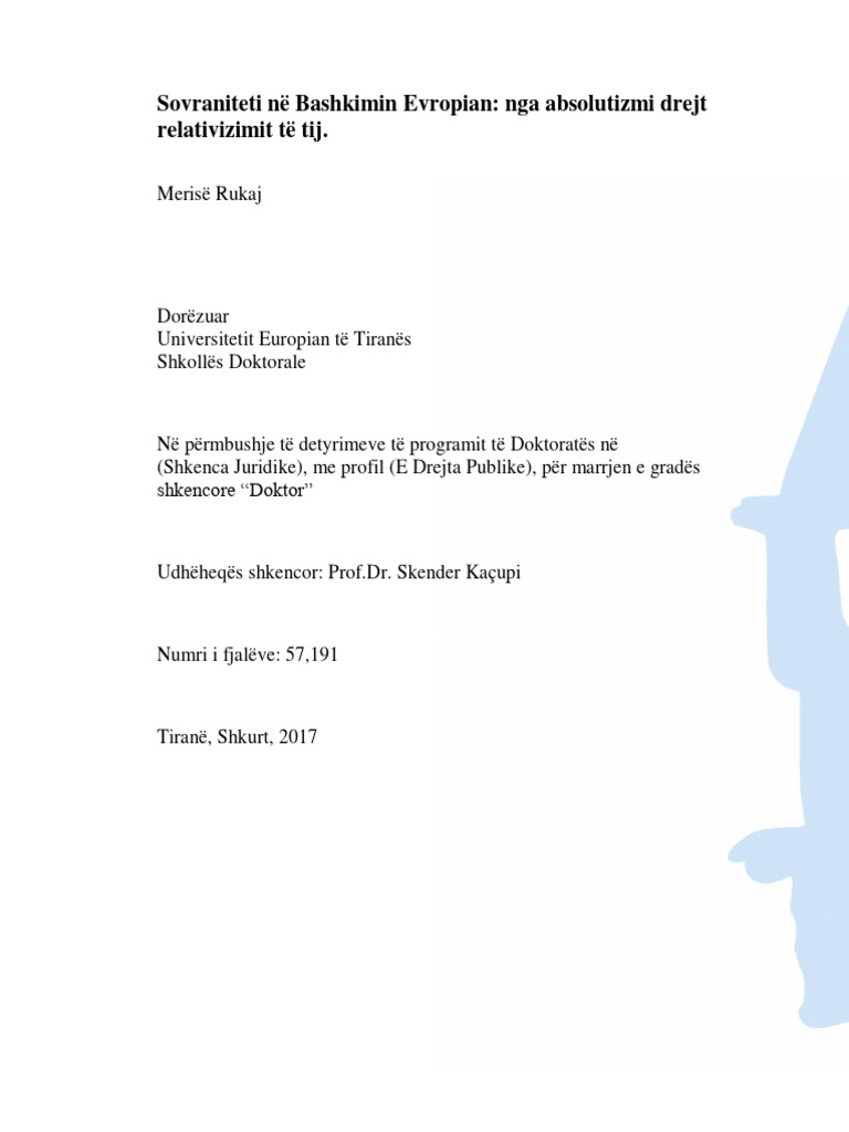 Punimi Final Merise Rukaj | PDF