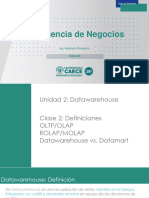 Unidad 2.1 - Datawarehouse Modelado de Datos Multidimensional