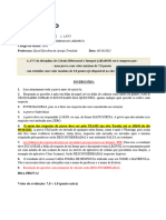 Av1 - Calculo Diferencial e Integral - 2021.2