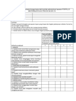 Format Evaluasi Kinerja Pekerjaan