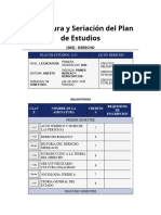 Estructura y Seriación Del Plan de Estudios