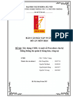 BÁO CÁO BT XÂY DỰNG CSDL TUẦN 1 - ĐỒ ÁN MÔN HỌC