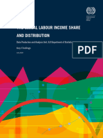 ILO, 2019 The Global Labour Income Share and Distribution