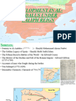 Development in Al-Andalus