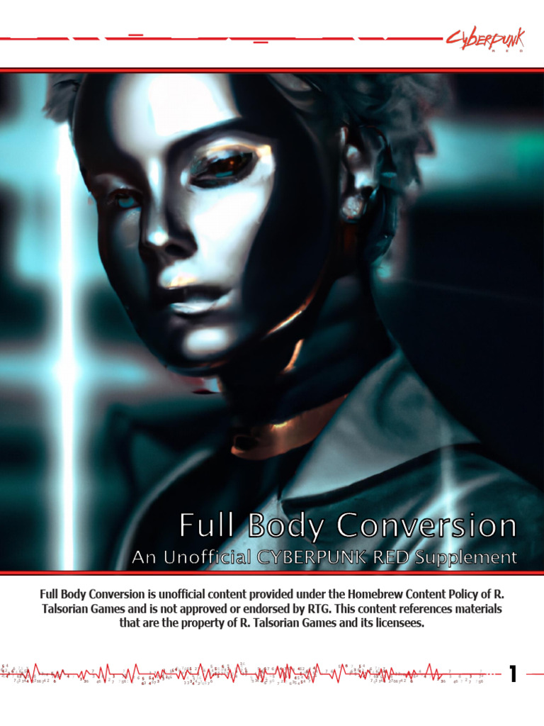 Cyberpunk RED Full Body Conversions | PDF