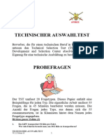 Technische Auswahltests Der Britischen Armee