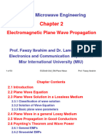 ECE440 MW Chapter - 2 - EM Plane Wave Propagation