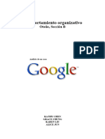 Comportamiento Organizacional: Un Análisis de Caso de Google