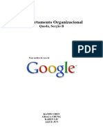 Comportamento Organizacional - Uma Análise de Caso Do Google