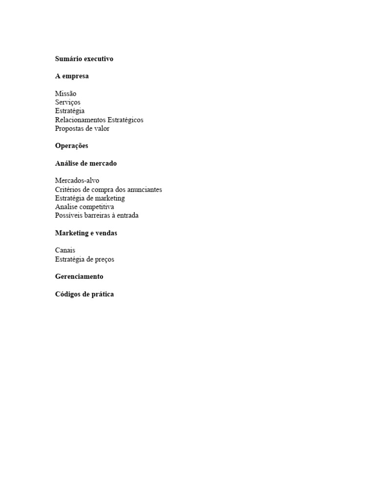 Sample Community Radio Station Business Plan PDF Marketing Radiodifusão