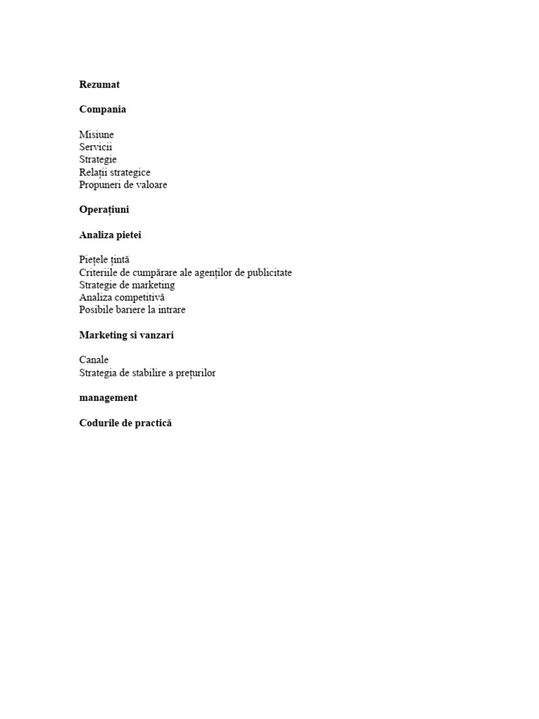 Sample Community Radio Station Business Plan PDF