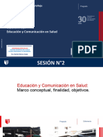 SESION 2 Educacion y Salud