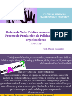 Teorico 3 2019 Cadena de Valor Publico Como Enlace Entre El Proceso de Produccion de Politica Publica y Las Organizaciones