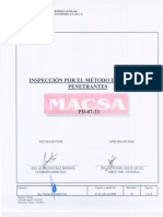 PD-07-33 Inspección Por El Método de Líquidos Penetrantes - (Rev.02)