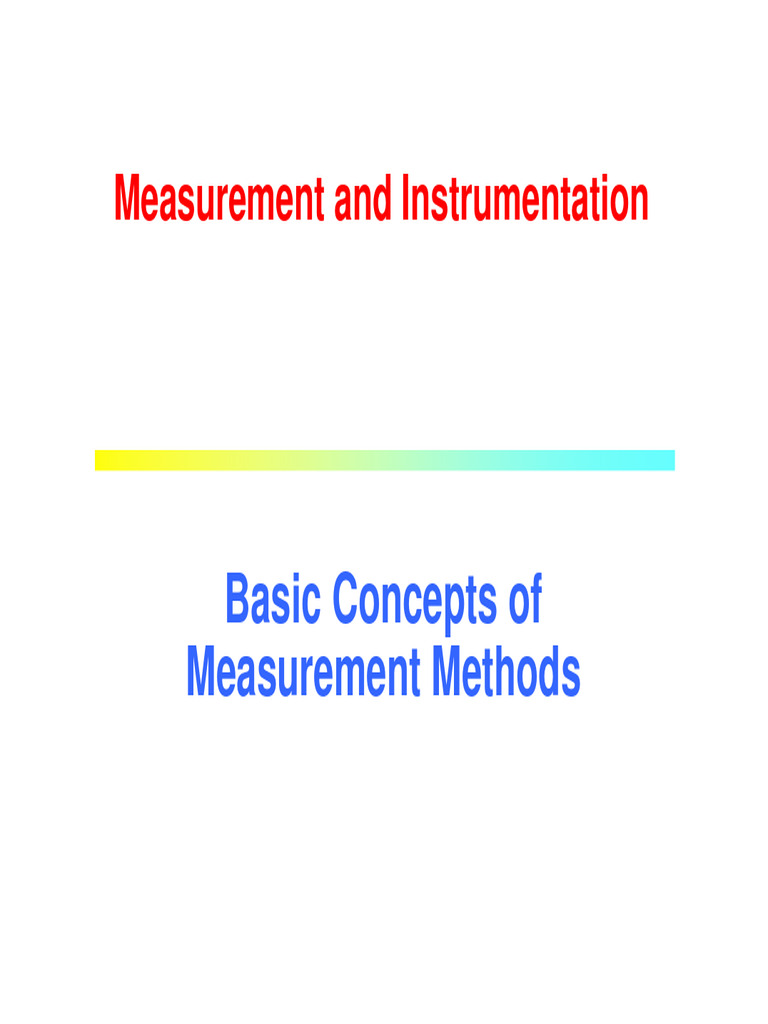 01 Measurement Method2 | PDF | Analog To Digital Converter | Rectifier