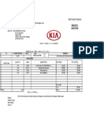 KIA Invoice