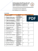 Absensi Pra PKKMB