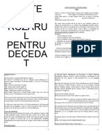 Rozariul Pentru Defuncți În Comunitate