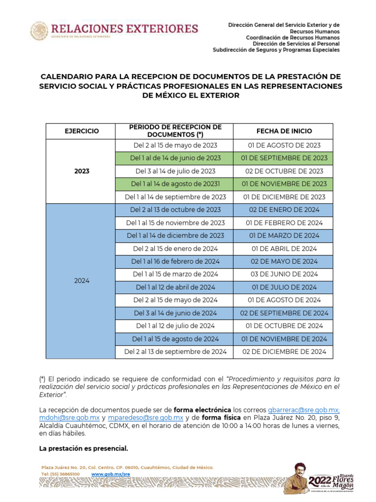 calendarioreclutamientoexterior20232024 PDF