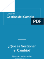 Slides - Gestion Del Cambio