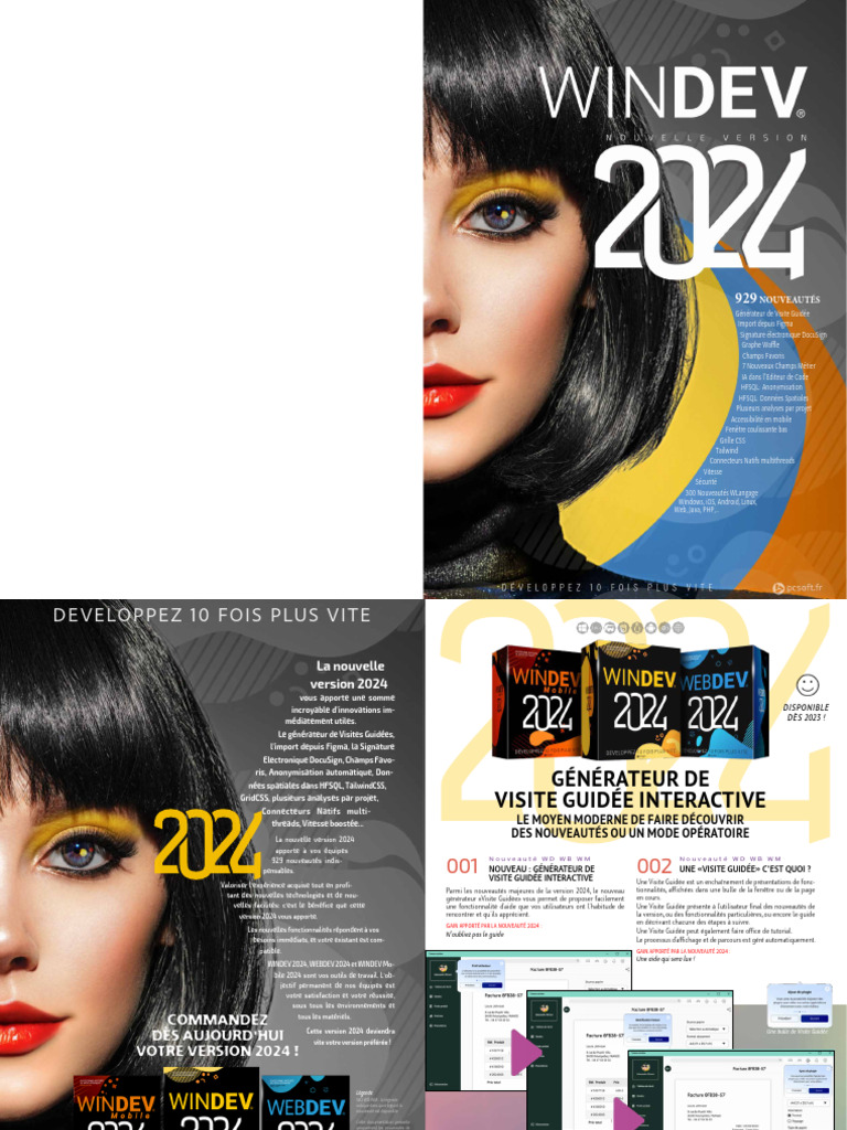 Nouveautés WINDEV 2024 : 929 Innovations | PDF | Informatique | Logiciel