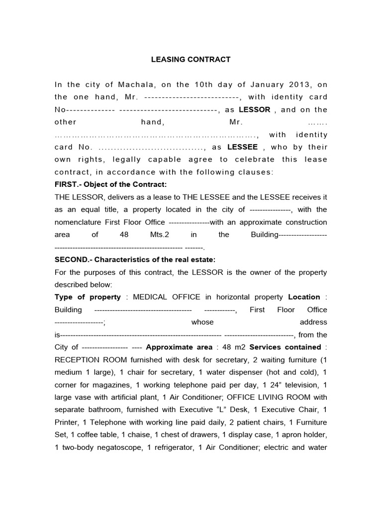 Typical Office Lease Length