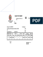 Salary Receipt IN PARAGUAY