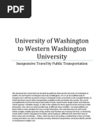 Sounder Train Schedule Overview | PDF | Land Transport | Washington (State)