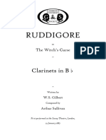 Sullivan - Ruddigore CL BB