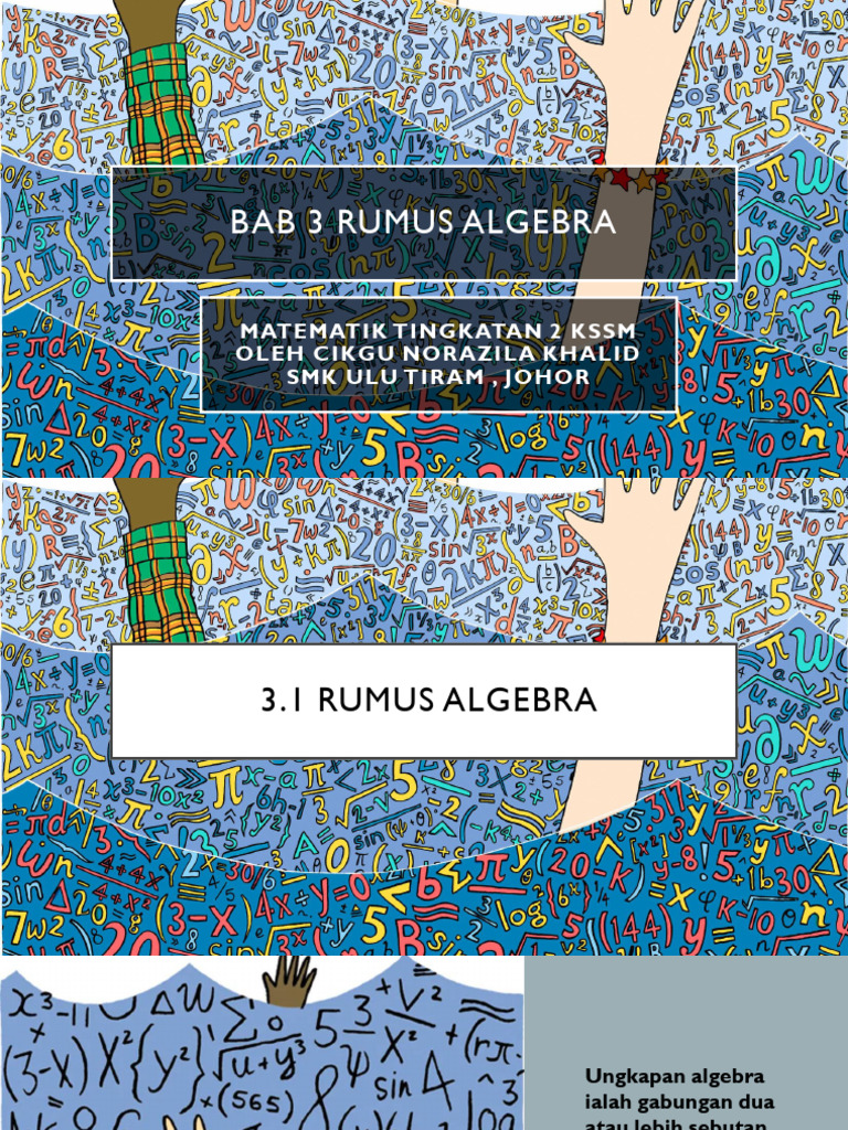 Mt T2 Kssm Bab 3 Rumus Algebra Zila Khalid Pdf