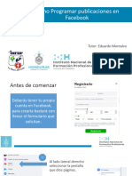 Unidad 5 - Como Programar Publicaciones en Facebook