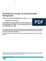 Contrato de Locação de Curta Duração Garantido Pela NLA