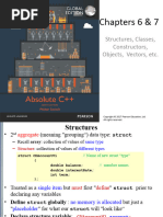 Lec5. C++ Classes, Constructors, Vectors