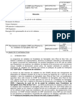 Plan Directeur de Validation PDF