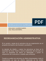 Reorganización Administrativa