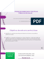 Clase 3 Enfoque de Derechos y Políticas de Salud 2022