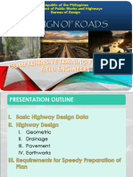 Design of Roads-FE Course Presentation