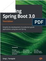 Learning Spring Boot 3.0, 3rd Ed (2022)